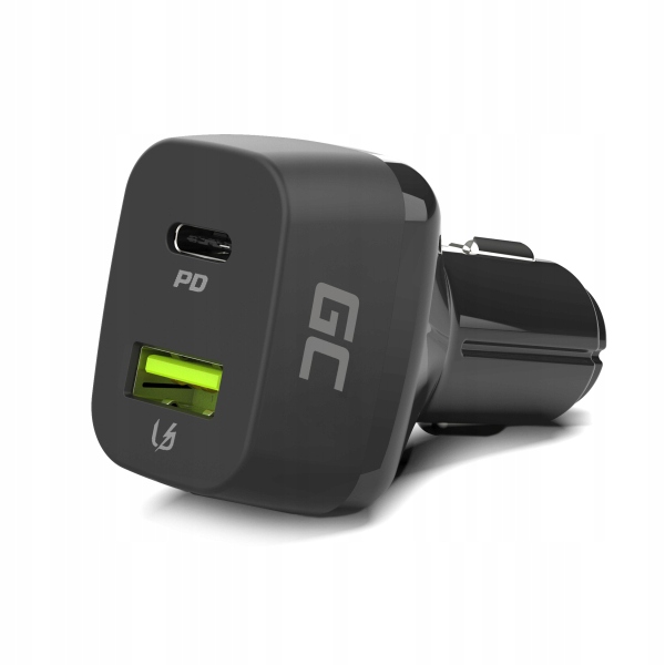 Nabíjačka do auta, USB typ C Green Cell 3000 mA